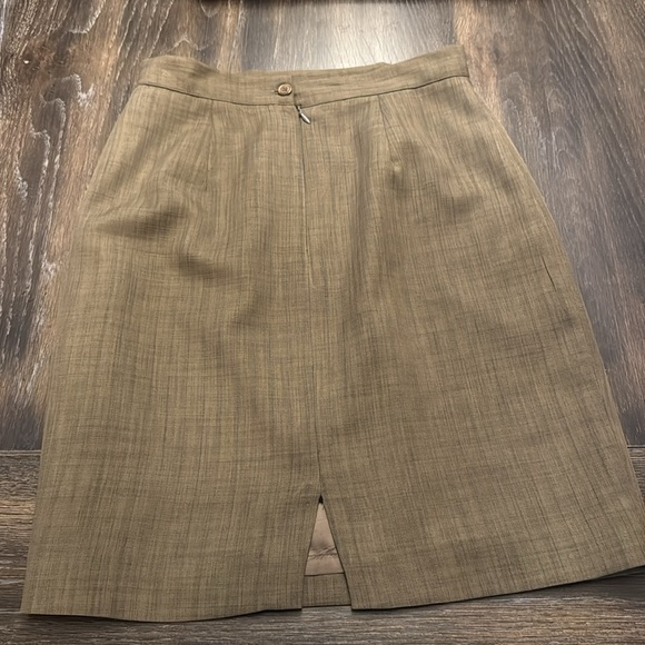 🟠 VERSAI 2PC BROWN BUSINESS SUIT SIZE 8 - Picture 6 of 12